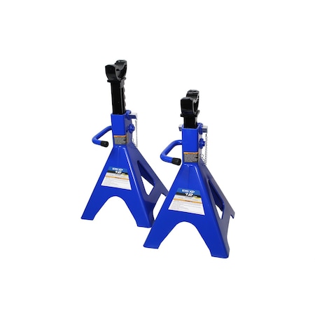 K-Tool International 12 Ton Jack Stands W/Locking Pin KTIXD61211